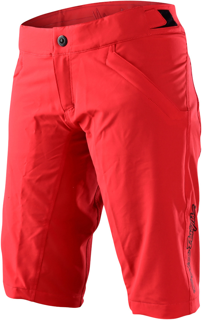 Troy Lee Designs Mischief Shell Ladies Bicycle Shorts, red, Size L for Women, red, Size L for Women