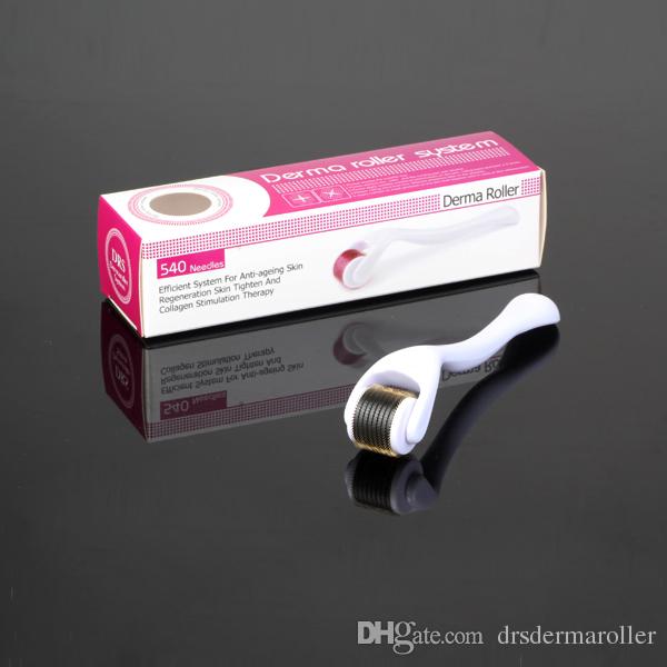 Free shipping 100pcs professional 540 needle derma roller,derma roller micro needle skin roller, beauty roller