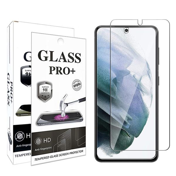 Screen Protector For Samsung S23 Ultra Galaxy S22 Plus Fingerprint Unlocked Clear Tempered Glass