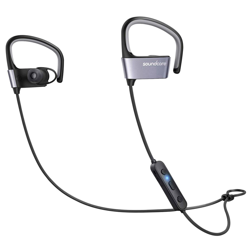 Anker SoundCore Arc Wireless Bluetooth-Sportkopfhörer - Schwarz / Blau