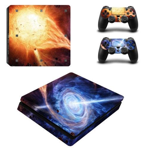 PS4 Slim Game Machine Accessories Stickers PVC Material with Breathable No Air Bubbles