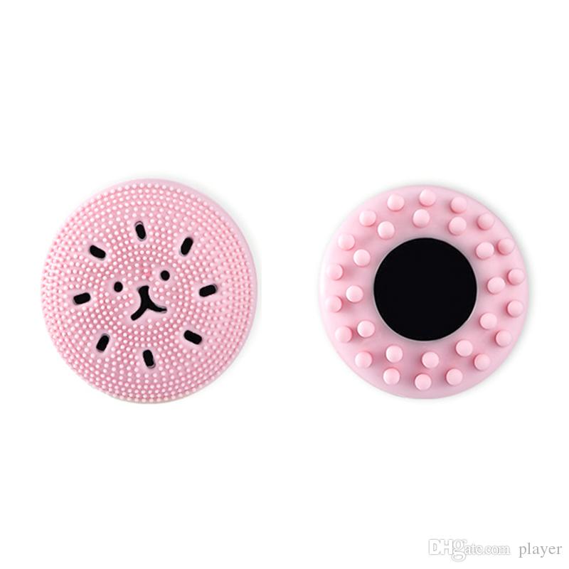 Sell Hot Wash Brushes Super Little Cute Octopus Face Cleaner Massage Soft Silicone Facial Brush Face Cleansers Blackhead