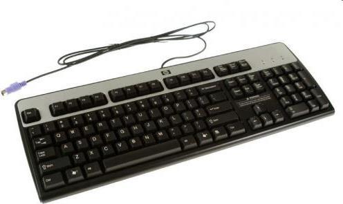 HP Standard - Tastatur - PS/2 - Finnland - tiefschwarz - für HP 6300 Pro, Pro 4300