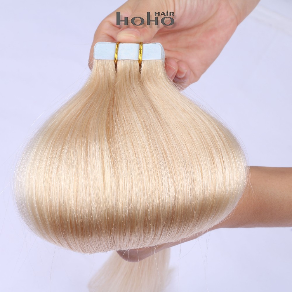 March expo double sided 20 inch blonde natural tape in  hair extensions