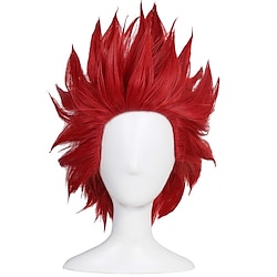 Hisoka Wigs ColorGround Short Red Anime Cosplay Wig Lightinthebox
