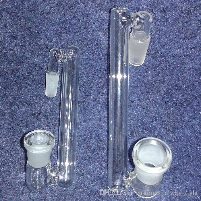 10 style glass bong adapter dropdown male or female 14 mm or 18mm with rooftop design double glass drop down