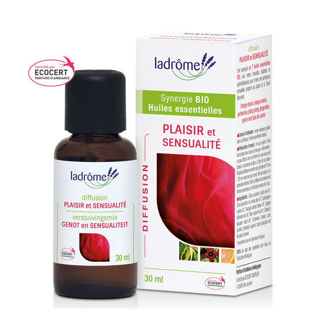 Plaisir et Sensualité - Mélange huiles essentielles pour diffuseur bio 30ml