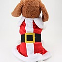 Lovely Christmas Outfit American Style for Pet Dogs (Red Assorted Size)