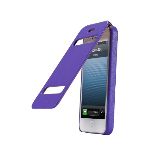 Jisoncase Flip clásico caso cubierta protectora para el iPhone 5