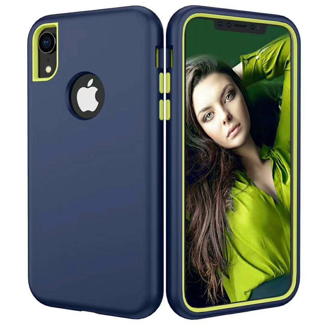 3in1 High Quality TPU+PC Combo Shockproof Phone Case Back Cover For Samsung J4 J6 PLUS J2 PRIME A7 A9 A6 2018 A6 PLUS