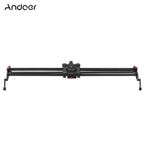 Andoer GP-120QD 120cm/3.9ft Carbon Fiber Motorized Camera Track Slider Dolly