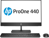 HP ProOne 440 G4 - All-in-One (Komplettlösung) - 1 x Core i5 8500T / 2,1 GHz - RAM 8GB - HDD 1TB - DVD-Writer - UHD Graphics 630 - GigE, Bluetooth 5,0 - WLAN: 802,11a/b/g/n/ac, Bluetooth 5,0 - Win 10 Pro 64-Bit - Monitor: LED 60,45 cm (23.8