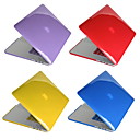 macbook cas pour air pro rétina 11 12 13 15 solide couleur housse d'ordinateur portable en pvc pour macbook new pro 13.3 15 pouces avec barre tactile