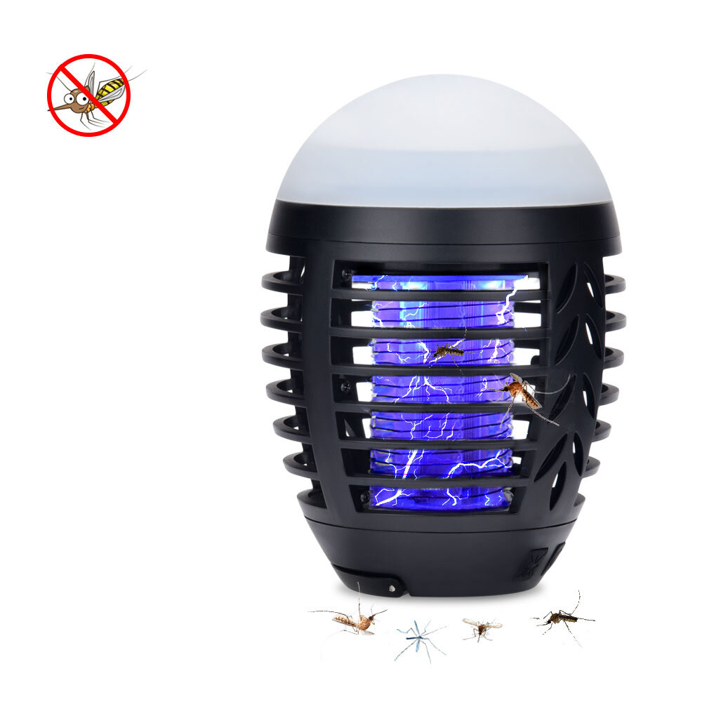 Cross-border Waterproof Outdoor Creative Electronic Shock Type USB Multi-functional Mosquito Repellent Round Egg-shaped
