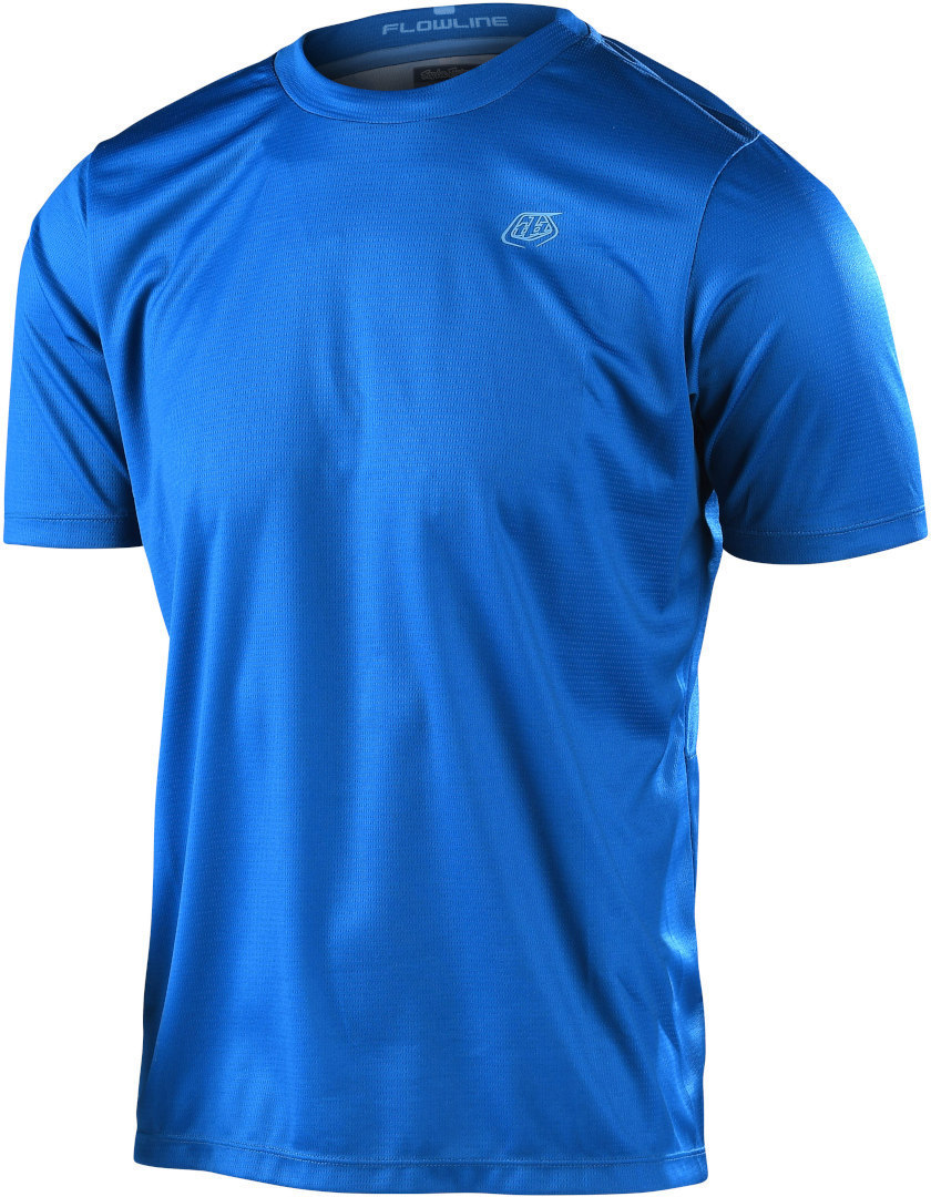 Troy Lee Designs Flowline Bicycle T-Shirt, blue, Size L, blue, Size L