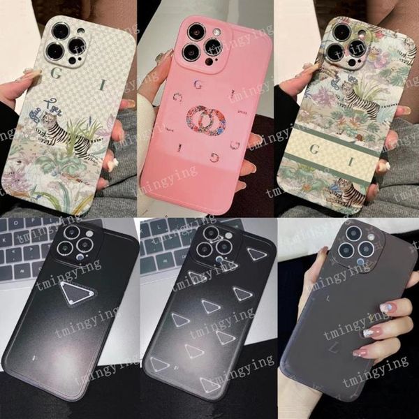 Designer Letter Phone Cases For iPhone 14 Pro Max 13 12 11 XS X XR 14Plus Classic Fashion Brand Print Back Cover iPhone14 Plus Case iPhone14ProMax Luxury Shell