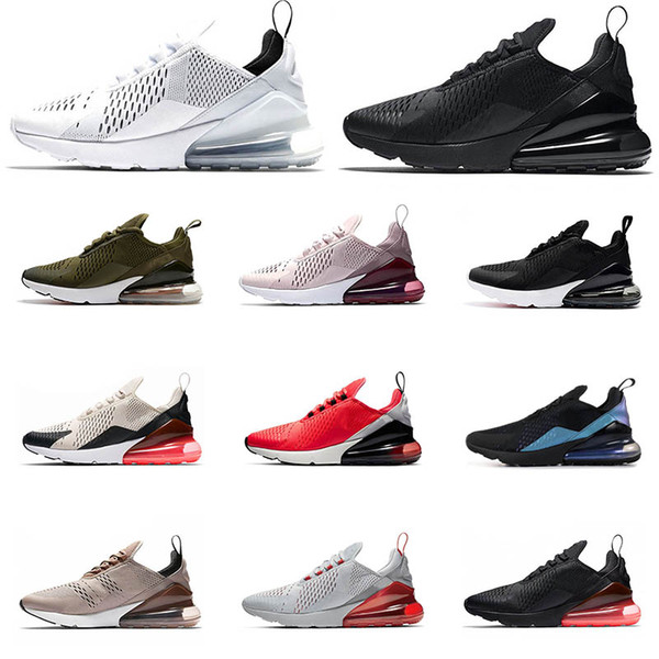 2019 27c Cushions Running Shoes Designer Mens Women Sneakers Casual Shoes 27c Trainer Triple White University Red Olive Sneakers Size 36-45