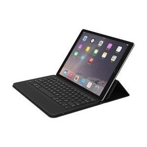 ZAGG Messenger Universal - Tastatur und Foliohülle - Bluetooth - Deutsch - Schwarz Tastatur, Schwarz Gehäuse - für Apple 12.9