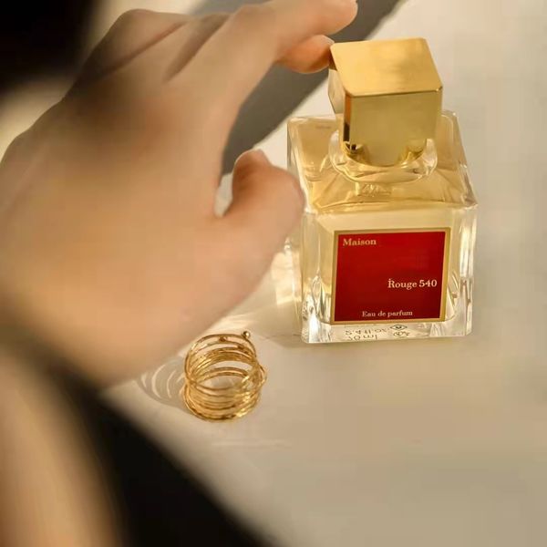Luxury perfume Maison 70ml Bacarat Rouge 540 Extrait De Parfum Paris Men Women Fragrance Long Lasting Smell Spray Fast ship
