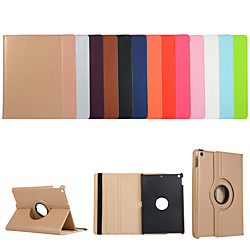 Case For Apple iPad Air iPad Air 2 Ipad air3 10.5 2019 2 3 4 ipad pro 10.5inch  10.2inch with Stand Flip Full Body Cases Solid Colored PU Leather TPU 360 Degree Rotating Protective Stand Cover