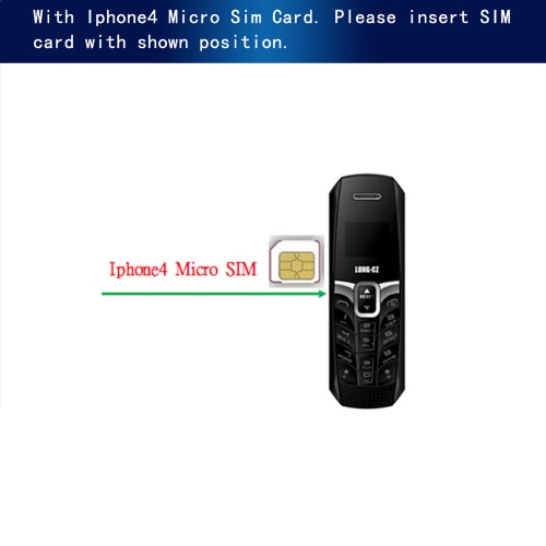 LONG-CZ T3 2G GSM Mini Smartphone 500mAh Batería Llamada / Espera en más Larga Tiempo Soporte BT3.0 Música Phonebook SMS Sincronización de Música FM