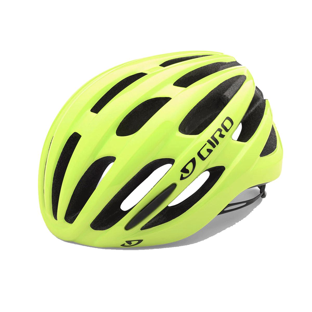 GIRO Foray, Road Helmet-Highlight Yellow-Medium