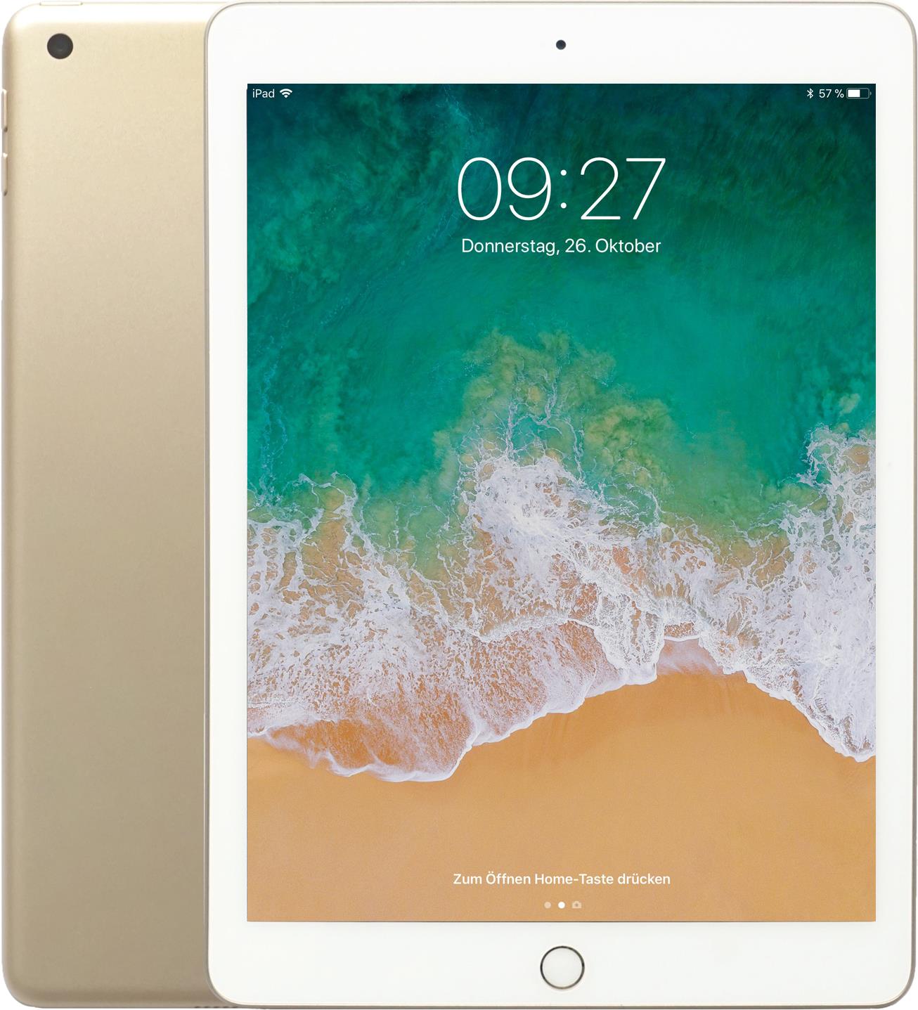 Apple 9.7  iPad Wi-Fi - 6. Generation - Tablet - 32GB - 24,6 cm (9.7) IPS (2048 x 1536) - Gold (MRJN2FD/A)