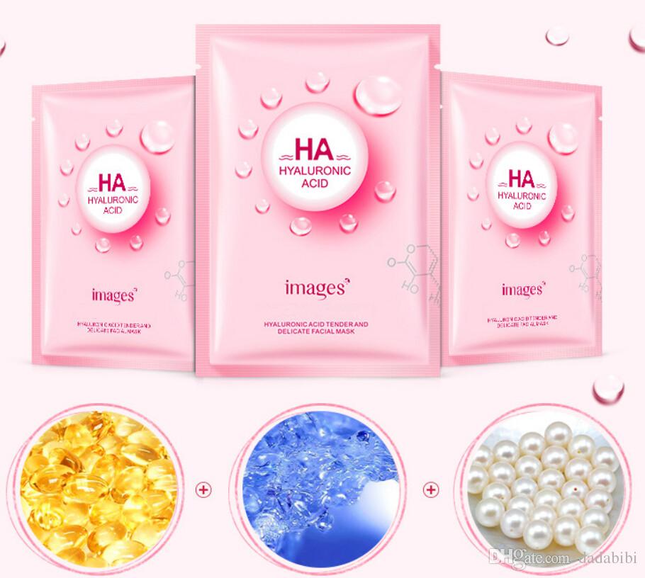100pcs Cosmetics Facial mask Condensing Replenishing water Moisture Water tender Slender slippery Oil control Moist Facial care