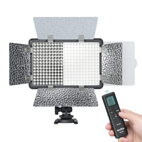 Godox LF308D LED Flash Light Photographie Lampe d'appoint Lampe vidéo