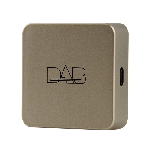 DAB 004 DAB + Box Sintonizador de antena de radio digital Transmisión FM USB Powered for Car Radio Android 5.1 y superior (solo para países que tienen señal DAB)