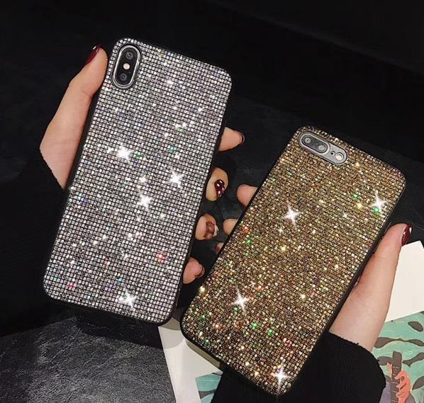 Luxury Bling Diamond Phone Case Shiny Crystal Cover for iphone 6 S 7 7plus 8 8plus X 10 XR XS Max