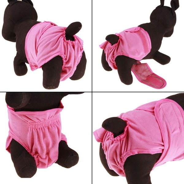 Dog Apparel Comfortable Pet Panties Strap Sanitary Underwear Diapers Physiological Pants Clothing THIN889