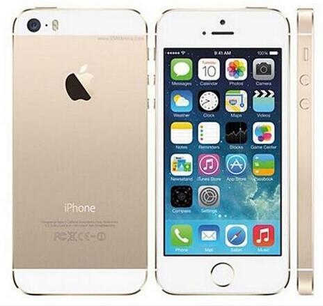 Apple iPhone 5S Without Fingerprint 64GB 32GB 16GB iOS 8 4.0" IPS HD A7 8MP Refurbished Unlocked Mobile Phone