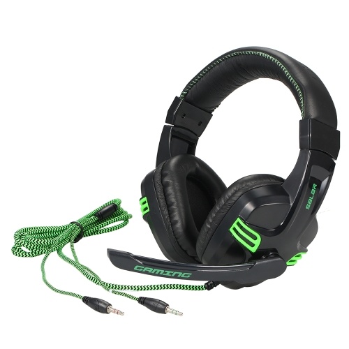 Salar KX101 3.5mm Wired Gaming Headset HiFi Deep Bass Headphone with Microphone