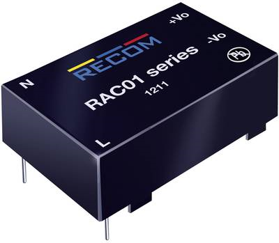 Recom International AC/DC-Printnetzteil RAC01-05SC 5 V/DC 0.2 A 2 W (20000794)