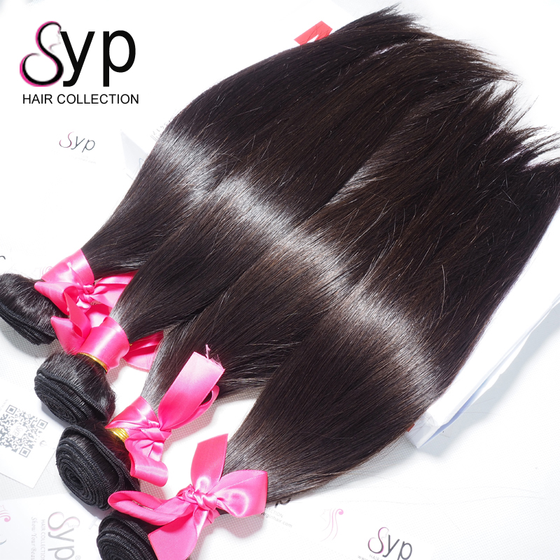Futura Hair Extension/Virgin Unprocessed Brazilian Hair Wholesale 3 Bundles And 4*4 Swiss Lace Closure
