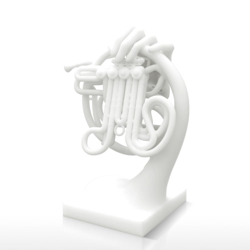 Horn Fantasia Tomfeel?? 3D Printed Sculpture Home Decoration Instrument