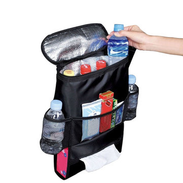 SaicleHome Insulation Cooler Pinic Bag Car Seat Storage Bag Food Summer Travel Storage Container