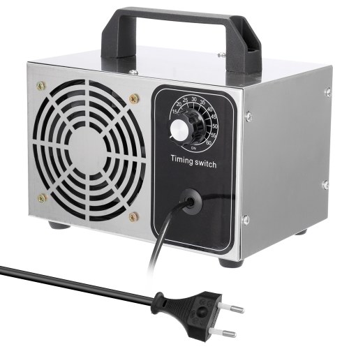 24 g / h 220 V generador de ozono portátil máquina de desinfección filtro de aire purificador ventilador para hogar coche esterilización de formaldehído