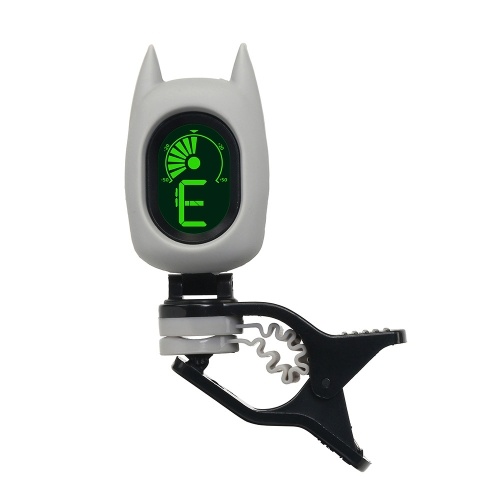 Cute Cartoon Bat Clip-On Tuner LCD Display for Guitar Chromatic Bass Ukulele Violin