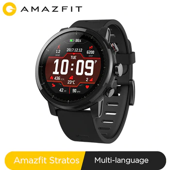 Huami Amazfit Stratos Pace 2 Smartwatch Smart Watch Bluetooth GPS Calorie Count Heart Monitor 50M Waterproof