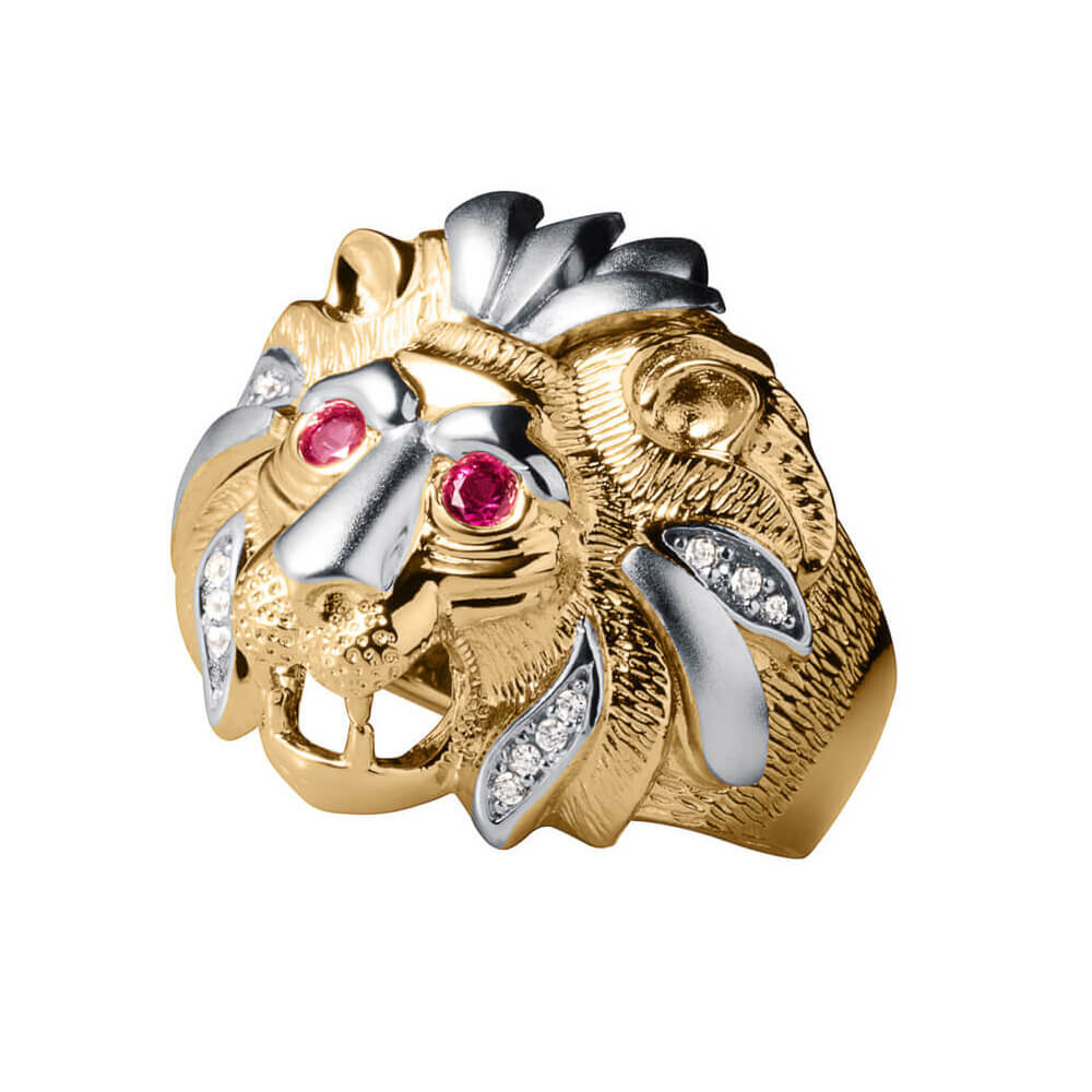 King Of The Jungle Men's Ring