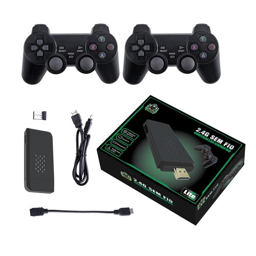 Console de jeu sans fil M8 2.4G HD Arcade PS1 Home TV Mini console de jeu M8 64G (paquet standard)