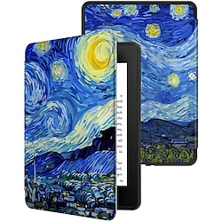 Case for Kindle Paperwhite (11th Generation-2021) Soft TPU Lightweight Protective Smart Shell Cover with Auto Sleep/Wake Starry Night Lightinthebox