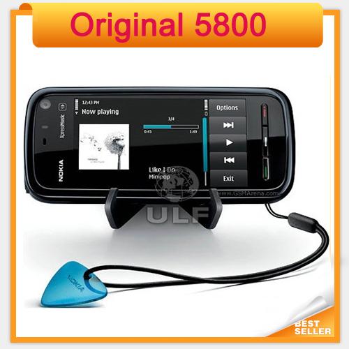 Nokia 5800 Original Mobile Phone 3.2" Touch Screen Nokia 5800 XpressMusic GPS Wifi Bluetooth