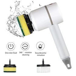 Wireless Electric Cleaning Brush Kitchen Dishwashing Brush Sink Cleaning Tool Toilet Tub Cleaning Electric Brush Household Tools Lightinthebox