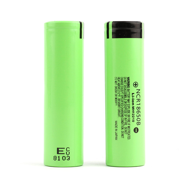 ncr18650b panasonic 3400mah 18650 battery 3.7v 3200mah lithium battery li-on cell flat rechargeable batteries for panasonic ecig