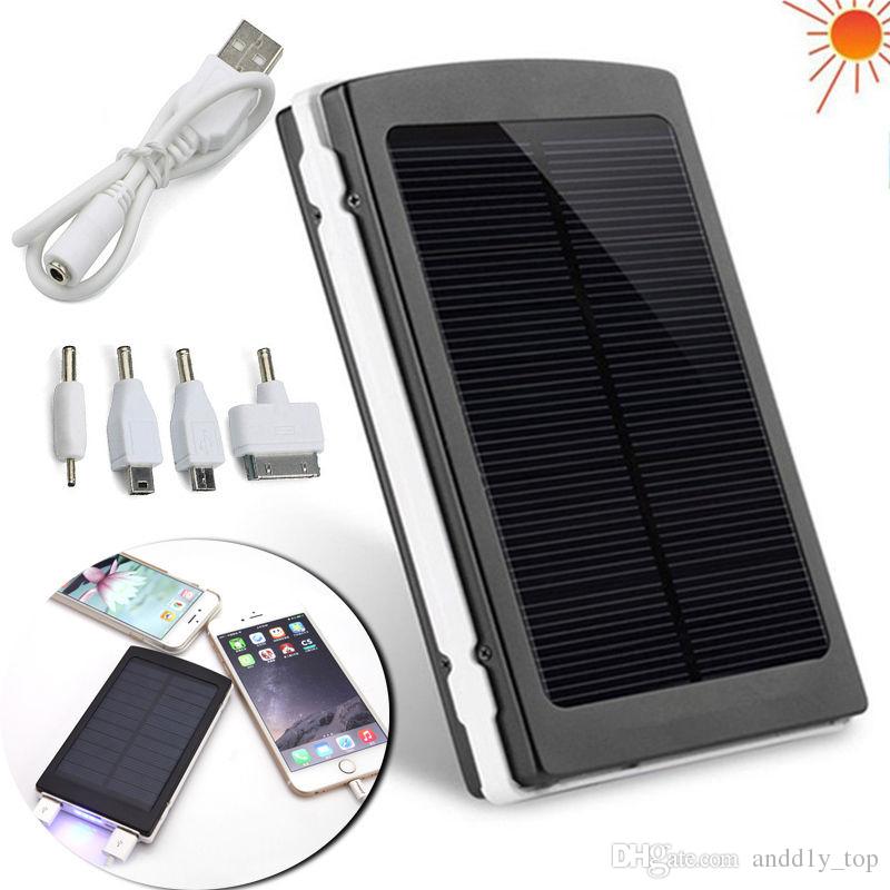 Dual USB 30000mAh Solar Battery Chargers High Capacity Double USB Solar Energy Panel Power Bank for Mobile Phone PAD Tablet Laptop