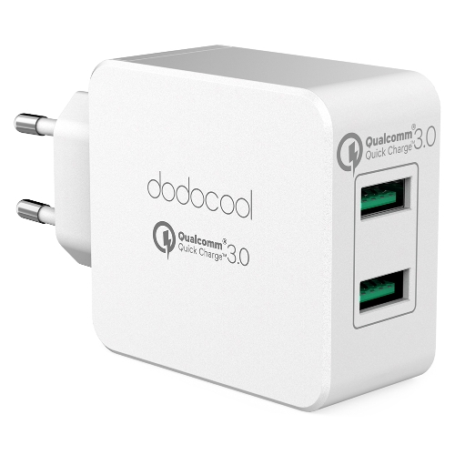 dodocool 36W Quick Charge 3.0 2 puertos USB Cargador de pared