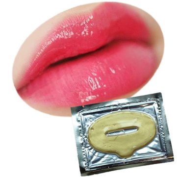 Gold Crystal Membrane Collagen Moisture Essence Lip Care Mask